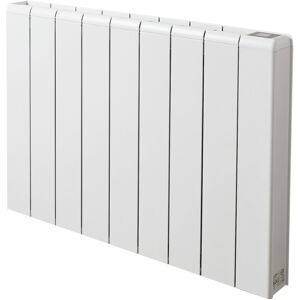 Adam Samson 2000W Dual Heating Electric Radiator in White with Smart WiFi Contro Adam Samson 2000W Dual Heating Electric Radiator in White with Smart WiFi Contro