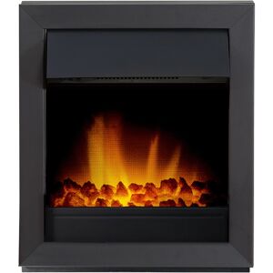 REFURBISHED Adam Vancouver Electric Fire in Black REFURBISHED Adam Vancouver Electric Fire in Black