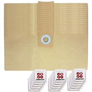 SPARES2GO Vacuum Dust Bags for Titan 16L 20L 30L 40L (Pack of 15) + Freshener Tabs SPARES2GO Vacuum Dust Bags for Titan 16L 20L 30L 40L (Pack of 15) + Freshener Tabs