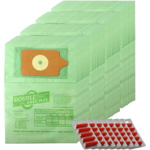 SPARES2GO Paper Dust Bags for Numatic Henry Henry Hetty James Vacuum Cleaner (Pack of 40 + SPARES2GO Paper Dust Bags for Numatic Henry Henry Hetty James Vacuum Cleaner (Pack of 40 +
