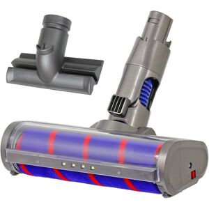 SPARES2GO Soft Roller Brush Head Hard Floor Turbine + Upholstery Stair Tool for DYSON DC58 SPARES2GO Soft Roller Brush Head Hard Floor Turbine + Upholstery Stair Tool for DYSON DC58