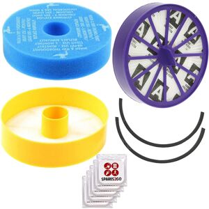 SPARES2GO Filters Set + Seal Kit for Dyson DC07 Vacuum Allergy Washable Pre & Post Motor H SPARES2GO Filters Set + Seal Kit for Dyson DC07 Vacuum Allergy Washable Pre & Post Motor H