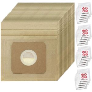 SPARES2GO Strong Dust Bags for ELECTROLUX Vacuum Cleaner (Pack of 20) + 20 Freshener Tabs SPARES2GO Strong Dust Bags for ELECTROLUX Vacuum Cleaner (Pack of 20) + 20 Freshener Tabs