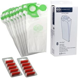 SEBO Vacuum Cleaner Dust Bags Genuine Felix UltraBag 7029ER (Pack of 8) + 10 Fre SEBO Vacuum Cleaner Dust Bags Genuine Felix UltraBag 7029ER (Pack of 8) + 10 Fre