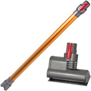SPARES2GO Vacuum Mini Motorised Turbine Brush for Dyson V8 SV10 + Orange Rod Wand Tube SPARES2GO Vacuum Mini Motorised Turbine Brush for Dyson V8 SV10 + Orange Rod Wand Tube