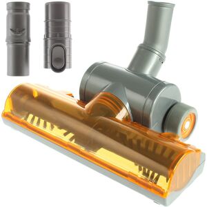 SPARES2GO Turbine Head compatible with DYSON Floor Tool Wheeled Turbo Brush 32mm SPARES2GO Turbine Head compatible with DYSON Floor Tool Wheeled Turbo Brush 32mm
