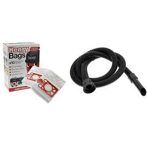 NUMATIC NVMICH BAGS AND REPLACMENT 2.5M HOSE FOR HENRY & HETTY VACUUMS NUMATIC NVMICH BAGS AND REPLACMENT 2.5M HOSE FOR HENRY & HETTY VACUUMS