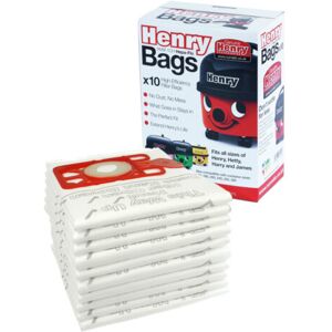 GENUINE Henry Hoover Bags x 10 Hetty Vacuum Cleaner Hepa Numatic Hepaflo GENUINE Henry Hoover Bags x 10 Hetty Vacuum Cleaner Hepa Numatic Hepaflo
