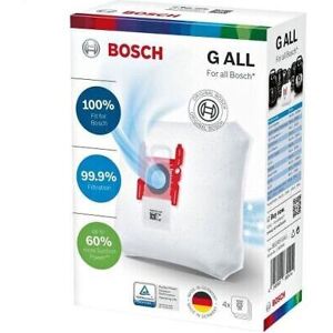 Genuine Bosch Type G Vacuum Cleaner Microfibre Dust Bags 461883 468383 4 Pack Genuine Bosch Type G Vacuum Cleaner Microfibre Dust Bags 461883 468383 4 Pack