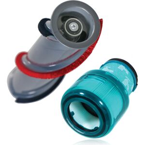 SPARES2GO Torque Drive Brushroll for DYSON V11 SV14 Silver Brush Roller Bar + Filter SPARES2GO Torque Drive Brushroll for DYSON V11 SV14 Silver Brush Roller Bar + Filter