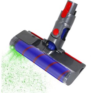 SPARES2GO Brush Head for Dyson V7 SV11 V8 SV10 Vacuum Cleaner Floor Tool Soft Roller Laser SPARES2GO Brush Head for Dyson V7 SV11 V8 SV10 Vacuum Cleaner Floor Tool Soft Roller Laser
