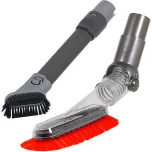 SPARES2GO Brush Kit for Shark Rotator Lift-Away Vacuum Cleaner Soft Dusting Crevice Tool A SPARES2GO Brush Kit for Shark Rotator Lift-Away Vacuum Cleaner Soft Dusting Crevice Tool A