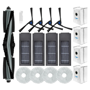 Unbranded For Deebot X2 Main Side Brushes Filter Mop Cloth Dust Bags Unbranded For Deebot X2 Main Side Brushes Filter Mop Cloth Dust Bags