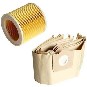 Unbranded 5x Dust Bag 1x Filter For Karcher Wd3 Premium Vacuum Cleaner Unbranded 5x Dust Bag 1x Filter For Karcher Wd3 Premium Vacuum Cleaner