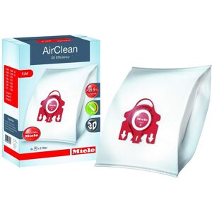 Miele AirClean 3D Efficiency Dust Bag Type FJM 4 Bags & 2 Filters Miele AirClean 3D Efficiency Dust Bag Type FJM 4 Bags & 2 Filters