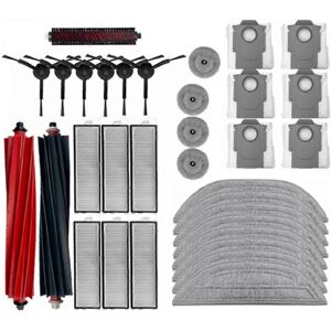 Unbranded 33PCS Accessories Kit for S8 MaxV Ultra Robot Vacuum Spare Parts Main Side Brush Unbranded 33PCS Accessories Kit for S8 MaxV Ultra Robot Vacuum Spare Parts Main Side Brush