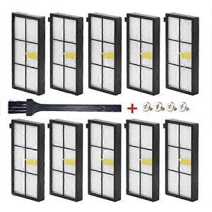 Unbranded (As show, One size) 12 Pack Heap Filter for iRobot Roomba 800 900 Series 870 880 Unbranded (As show, One size) 12 Pack Heap Filter for iRobot Roomba 800 900 Series 870 880