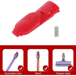 Unbranded V8 V7 Dyson V10 V11 V15 Replacement Red Button Spring Cleaner Vacuum Maintenance Unbranded V8 V7 Dyson V10 V11 V15 Replacement Red Button Spring Cleaner Vacuum Maintenance