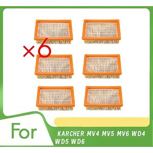 Unbranded For 6 Pcs 28630050 Hepa Filter For Karcher Vacuum Cleaner Unbranded For 6 Pcs 28630050 Hepa Filter For Karcher Vacuum Cleaner
