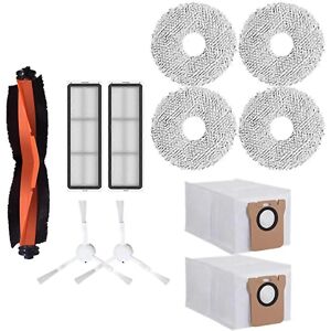 Unbranded For Xiaomi X20x20plus Robot Vacuum Cleaner Accessories Filter Mop Pads Dust Bags Unbranded For Xiaomi X20x20plus Robot Vacuum Cleaner Accessories Filter Mop Pads Dust Bags