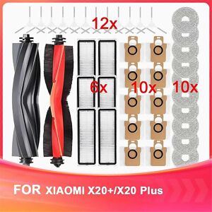 Unbranded For Xiaomi X20x20 Plus Parts Accessories Main Side Brush Hepa Filter Mop Cloth D Unbranded For Xiaomi X20x20 Plus Parts Accessories Main Side Brush Hepa Filter Mop Cloth D