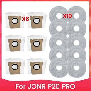 Unbranded For Jonr P20 Pro Vacuum Cleaner Parts Mop Cloth Dust Bag Accessories Unbranded For Jonr P20 Pro Vacuum Cleaner Parts Mop Cloth Dust Bag Accessories