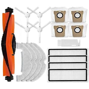 Unbranded For Xiaomi Robot Vacuum X10 Spare Parts Accessories Main Side Brush Hepa Filter Unbranded For Xiaomi Robot Vacuum X10 Spare Parts Accessories Main Side Brush Hepa Filter