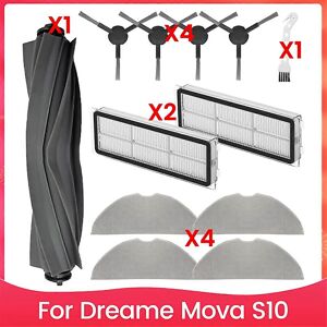 Unbranded For Accessories Kit For Dreame Mova S10 Robot Vacuum Cleaner Spare Parts Brush F Unbranded For Accessories Kit For Dreame Mova S10 Robot Vacuum Cleaner Spare Parts Brush F