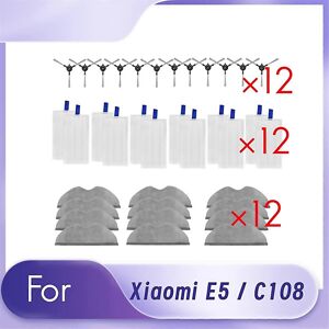Unbranded For 36pcs For Xiaomi E5 C108 Sweeping Robot Accessories Cleaner Parts Unbranded For 36pcs For Xiaomi E5 C108 Sweeping Robot Accessories Cleaner Parts