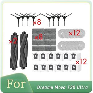 Unbranded For 42 Pcs For E30 Ultra Roller Side Brush Hepa Filter Unbranded For 42 Pcs For E30 Ultra Roller Side Brush Hepa Filter