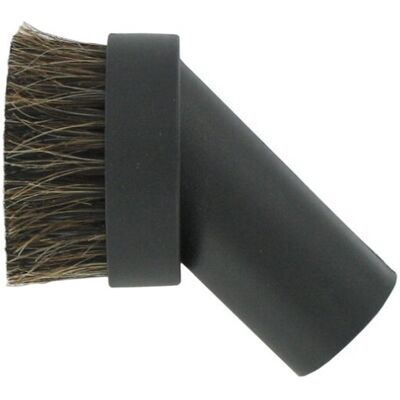 Universal 32 mm High Quality Universal Black Plastic Horsehair Round Dusting Bru Universal 32 mm High Quality Universal Black Plastic Horsehair Round Dusting Bru