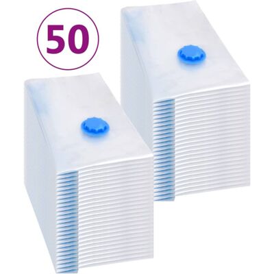 vidaXL Vacuum Storage Bag 60x40 cm - 50 pcs. vidaXL Vacuum Storage Bag 60x40 cm - 50 pcs.