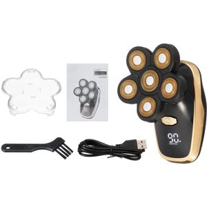 GreenZech (Type B) 5 IN 1 Rotary Electric Shaver Rechargeable Waterproof Bald Head Shaver GreenZech (Type B) 5 IN 1 Rotary Electric Shaver Rechargeable Waterproof Bald Head Shaver