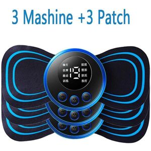 Unbranded (3 Machine+3 Patch) EMS Neck Massager Rechargeable Cervical Massage Sticker Patc Unbranded (3 Machine+3 Patch) EMS Neck Massager Rechargeable Cervical Massage Sticker Patc