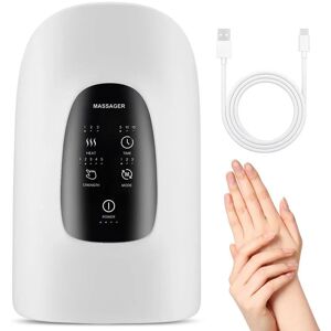 GreenZech (White) Air Compression Palm Acupoint Massager - 3 Modes, 5 Intensities, Hot Com GreenZech (White) Air Compression Palm Acupoint Massager - 3 Modes, 5 Intensities, Hot Com
