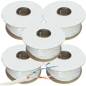Loops 1000m BT Telephone Copper Cable Extension 2 Pair 4 Core Wire Telecom Line Reel Loops 1000m BT Telephone Copper Cable Extension 2 Pair 4 Core Wire Telecom Line Reel