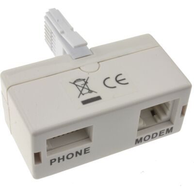 kenable Dynamode HQ ADSL Micro Filter MicroFilter UK Broadband Phone Splitter kenable Dynamode HQ ADSL Micro Filter MicroFilter UK Broadband Phone Splitter