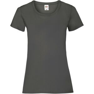 (XS, Light Graphite) Fruit of the Loom Womens/Ladies Lady Fit T-Shirt (XS, Light Graphite) Fruit of the Loom Womens/Ladies Lady Fit T-Shirt