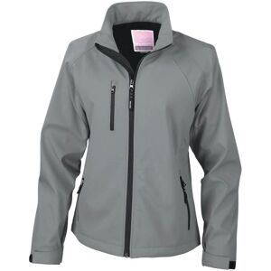 (XS, Silver Grey) Result Ladies/Womens La Femme 2 Layer Base Softshell Breathabl (XS, Silver Grey) Result Ladies/Womens La Femme 2 Layer Base Softshell Breathabl