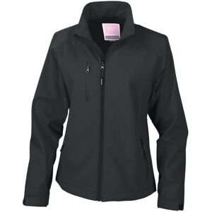(XS, Black) Result Ladies/Womens La Femme 2 Layer Base Softshell Breathable Wind (XS, Black) Result Ladies/Womens La Femme 2 Layer Base Softshell Breathable Wind