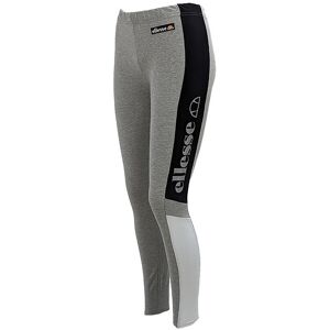 (Grey and Black, UK 8) ELLESSE Womens Leggings Ladies Workout Sportswear (Grey and Black, UK 8) ELLESSE Womens Leggings Ladies Workout Sportswear