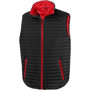 (M, Black/Red) Result Unisex Adult Thermoquilt Gilet (M, Black/Red) Result Unisex Adult Thermoquilt Gilet