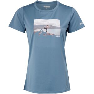 (24 UK, Coronet Blue) Regatta Womens/Ladies Fingal VIII Yoga Pose T-Shirt (24 UK, Coronet Blue) Regatta Womens/Ladies Fingal VIII Yoga Pose T-Shirt