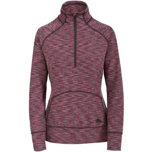 (XXS, Raspberry Marl) Trespass Womens/Ladies Moxie Half Zip Fleece Top (XXS, Raspberry Marl) Trespass Womens/Ladies Moxie Half Zip Fleece Top