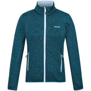 (10 UK, Gulfstream/Sea Haze) Regatta Womens/Ladies Newhill Marl Full Zip Fleece (10 UK, Gulfstream/Sea Haze) Regatta Womens/Ladies Newhill Marl Full Zip Fleece
