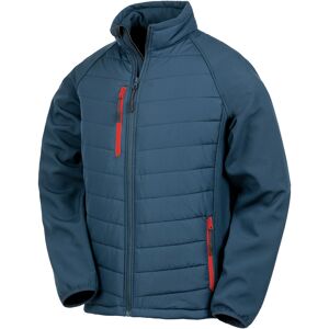 (L, Navy/Red) Result Womens/Ladies Compass Soft Shell Jacket (L, Navy/Red) Result Womens/Ladies Compass Soft Shell Jacket