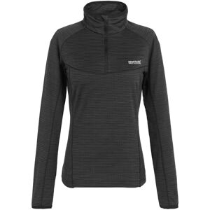 (20 UK, Black) Regatta Womens/Ladies Yonder II Half Zip Fleece Top (20 UK, Black) Regatta Womens/Ladies Yonder II Half Zip Fleece Top
