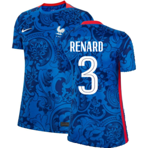 Nike (L) 2022 France Euros Home Shirt (Ladies) (RENARD 3) Nike (L) 2022 France Euros Home Shirt (Ladies) (RENARD 3)