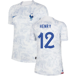 Nike (L) 2022-2023 France Away Shirt (Ladies) (Henry 12) Nike (L) 2022-2023 France Away Shirt (Ladies) (Henry 12)