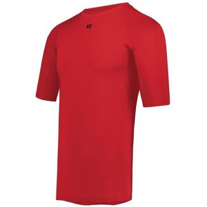 Russell R21CPM.TRR.L Half Sleeve Compression T-Shirt, True Red - Large Russell R21CPM.TRR.L Half Sleeve Compression T-Shirt, True Red - Large